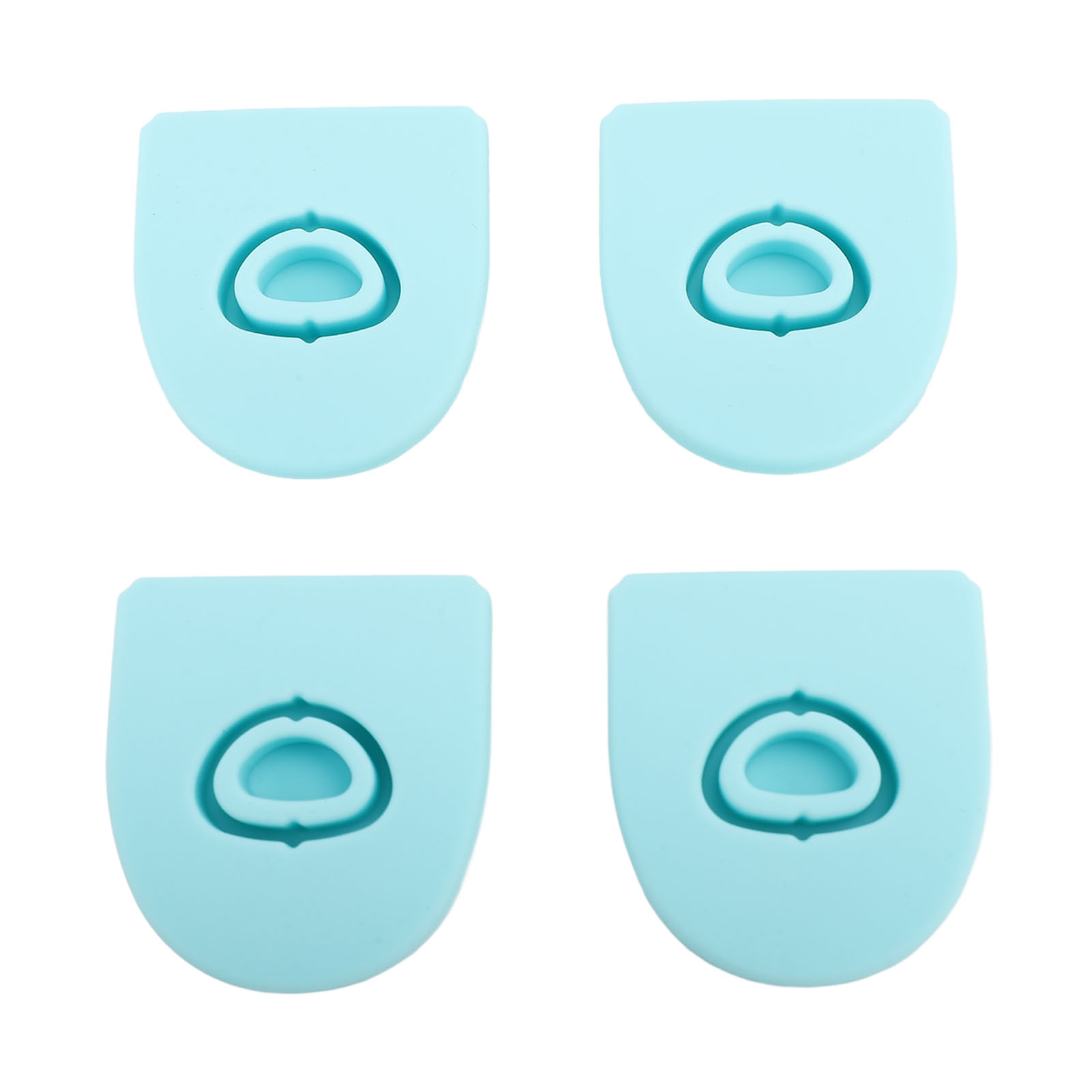 Set Mit 4 Ersatzkappen, Kompatibel Mit Dem Auslaufsicheren Silikondeckel Owala Freesip Für Wasserflaschen, Himmelblau