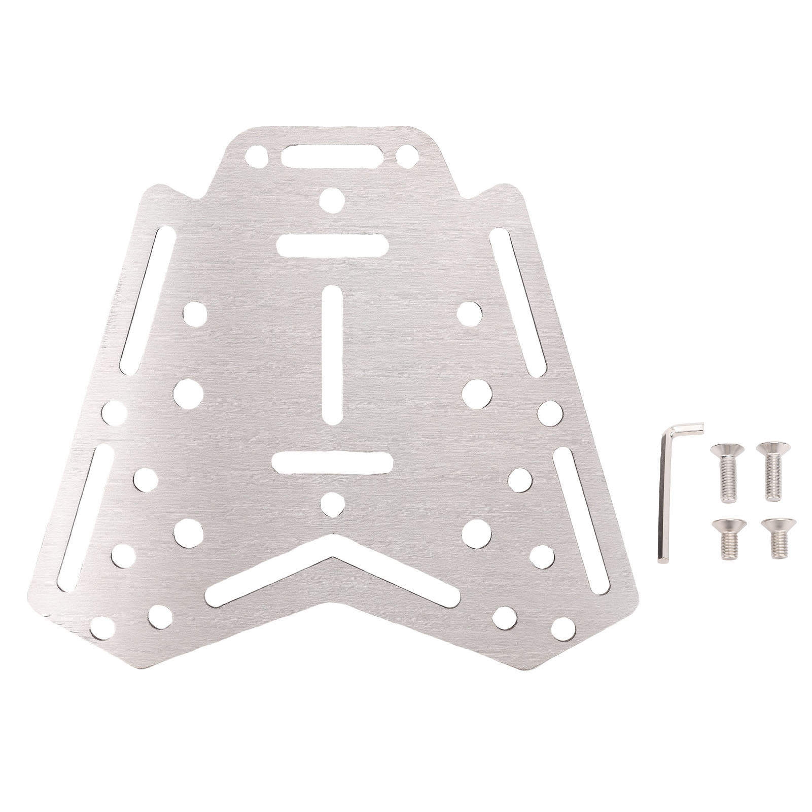 Gepäckträger Aus Edelstahl Für Motorräder, Halterung Für Topcase, Kompatibel Mit Den Modellen Zontes 310m, 350d, X310, 350x, 368d Und 368m.