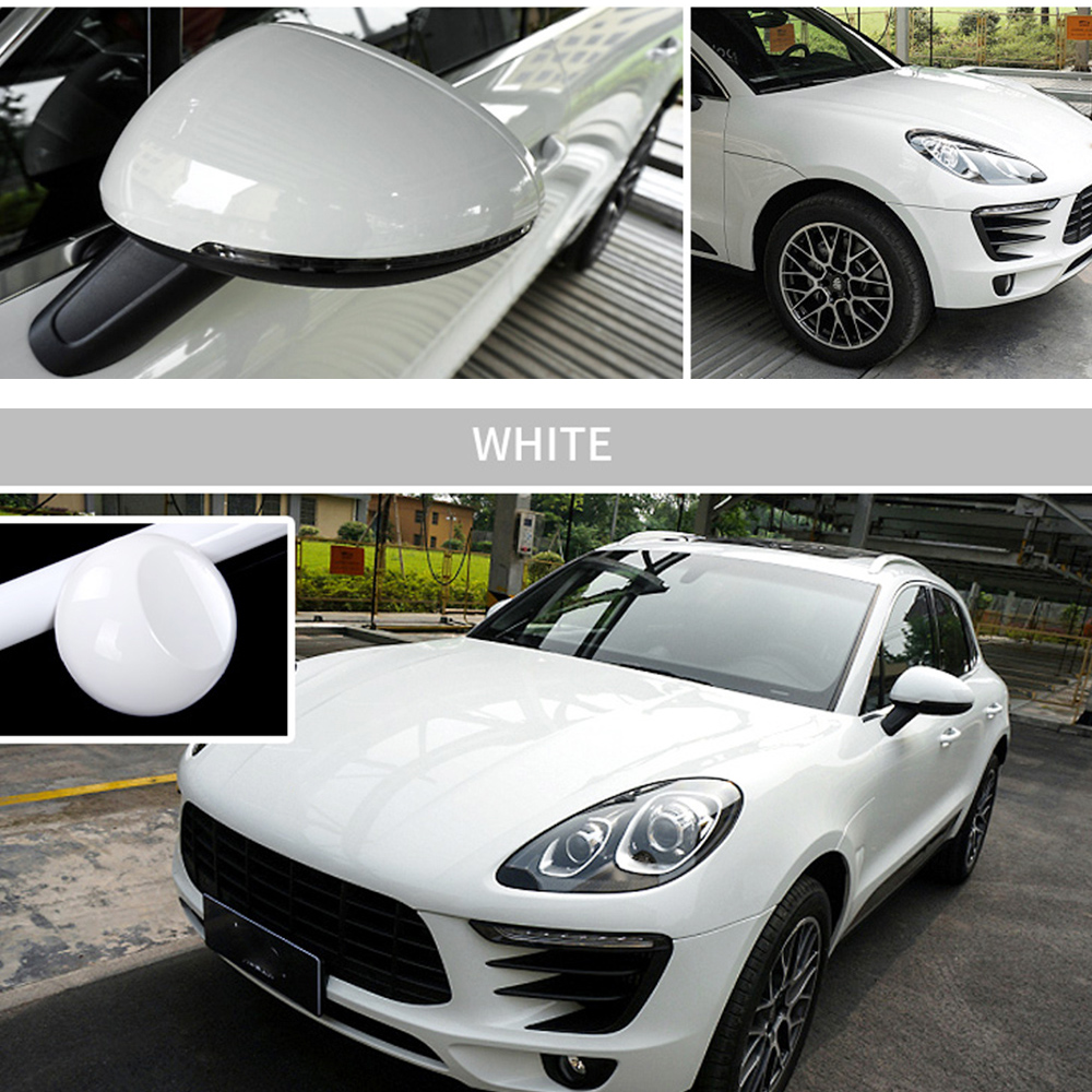 Glänzende Stretch-vinylfolie Für Fahrzeugfolierung, Schutzaufkleber Mit Luftkanalsystem Und Styling-zubehör