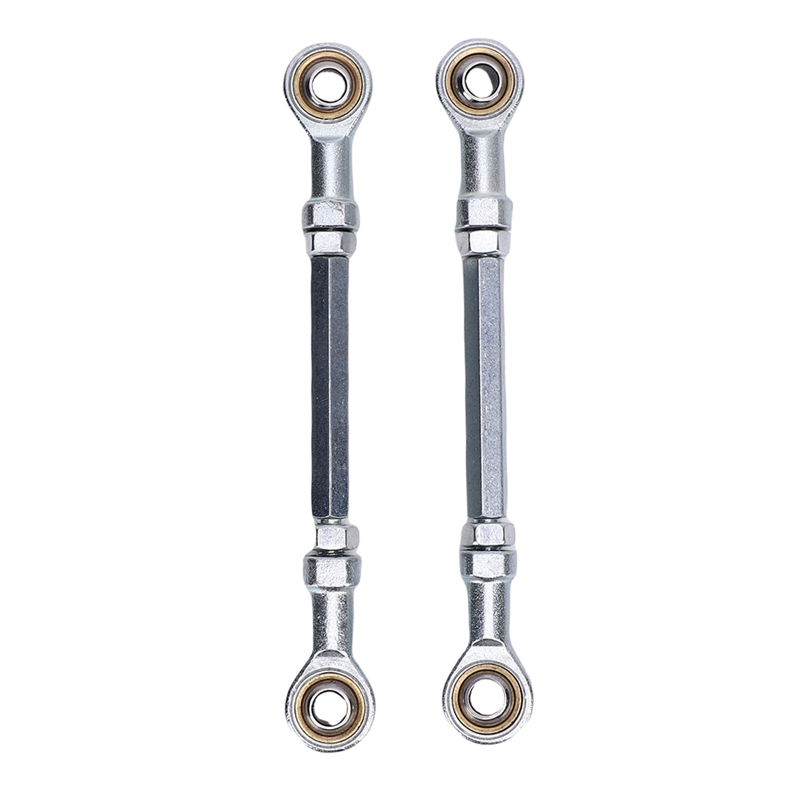Paar Lenkgestänge Aus Hochfestem Legiertem Stahl, 155 Mm X 8 Mm, Abriebfest, Für Karting, Drifting, Trikes, Quads Und Minibikes.
