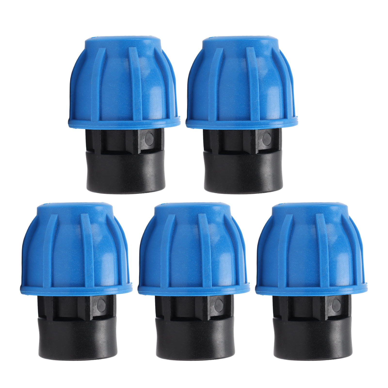 5-teiliges Sanitärverbindungsset Für Wasserleitungen, Schnellverbinder, 25 X G1/2"-innengewinde