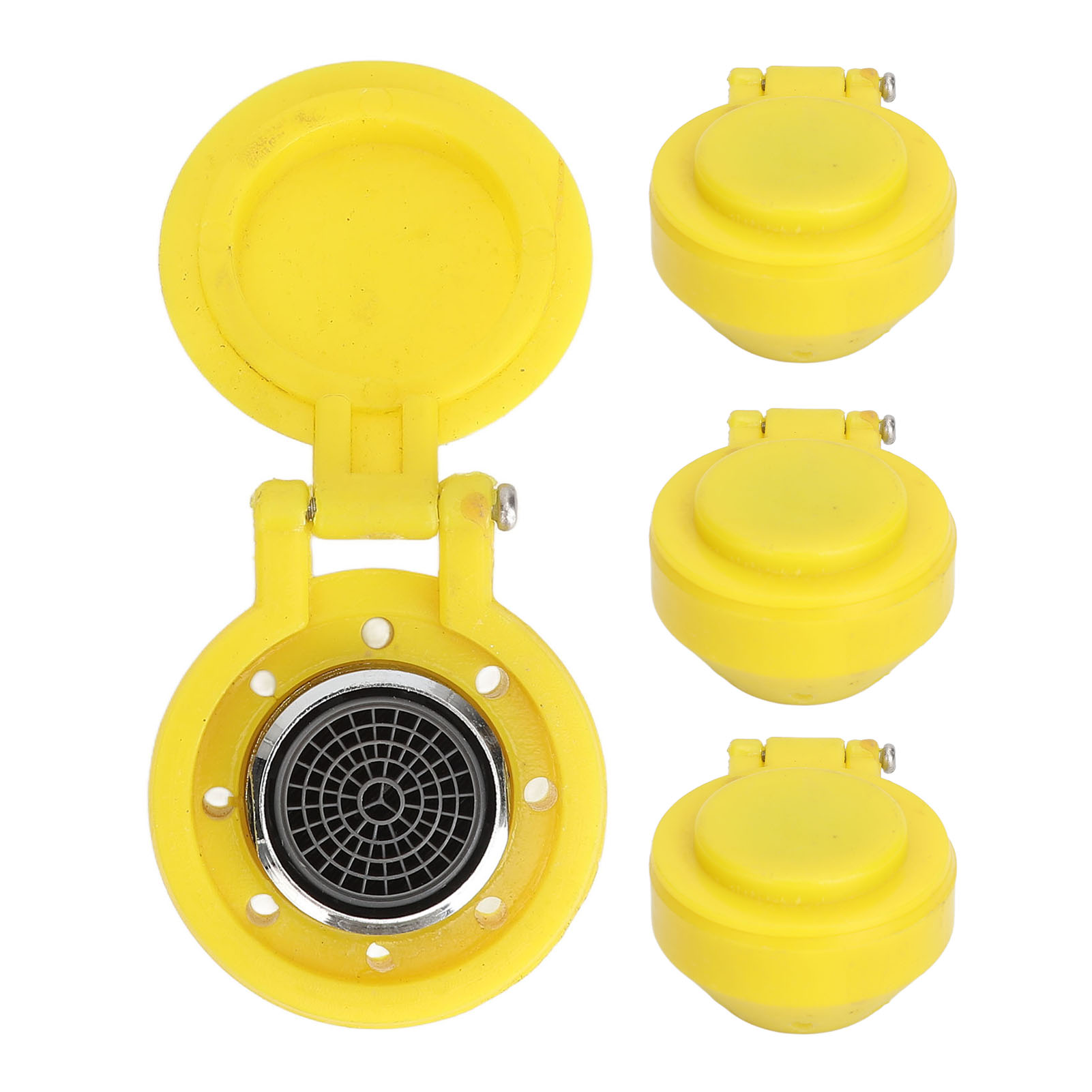 Set Mit 4 Augenduschen-sprühköpfen, Waschbeckenzubehör, Für Zuhause, Fabrik, Labor Oder Büro (14 Mm Gewinde).