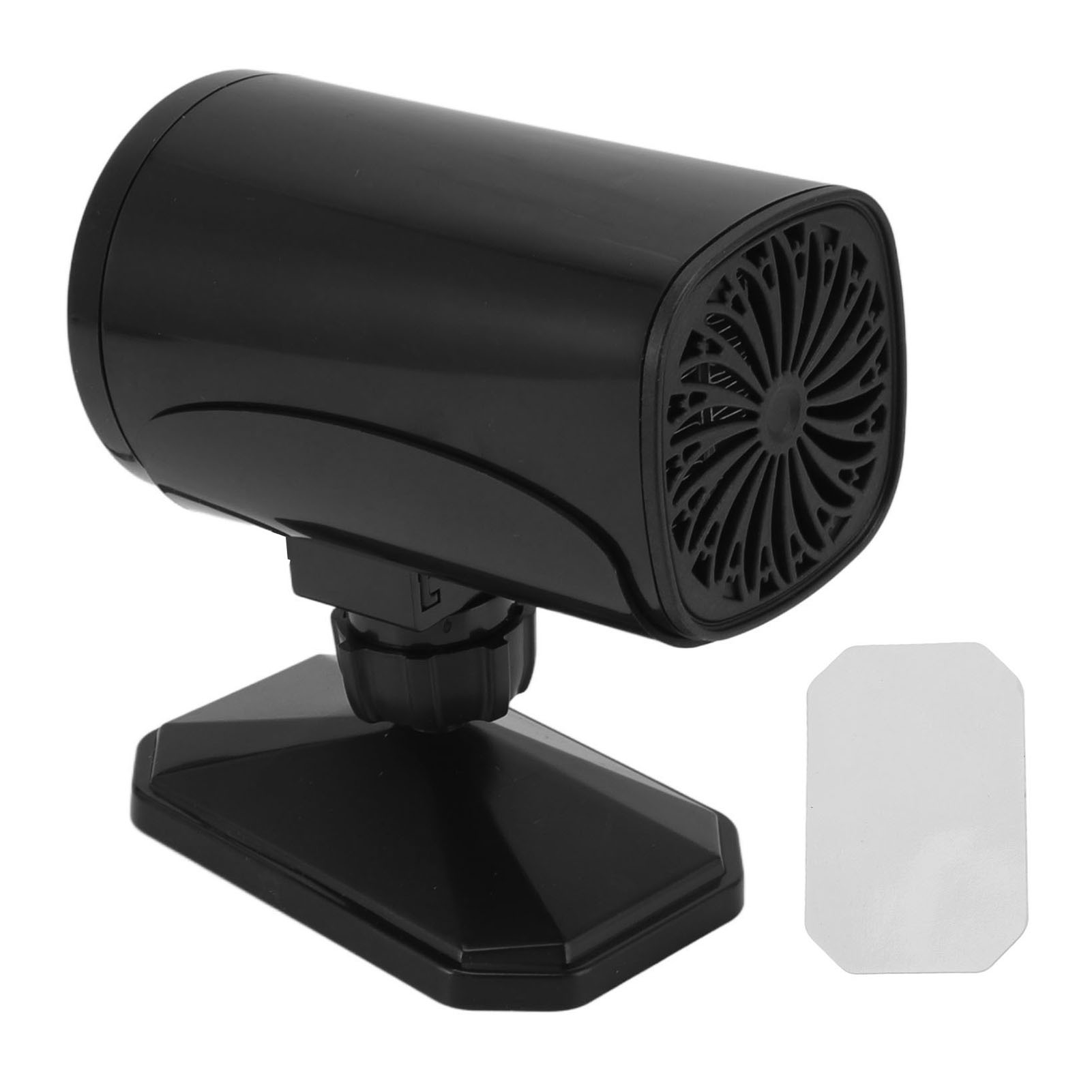 150-w-autoheizung, 2 Modi (heizen Und Kühlen), 360°-drehung, Tragbarer Entfroster Und Entfeuchter, 12 V, Schwarz