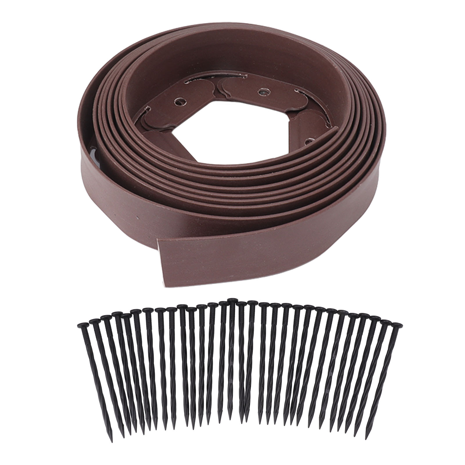 Gartenrand-set Inklusive 15 Pe-pfählen Für Die Gartengestaltung Und Blumenbeete.