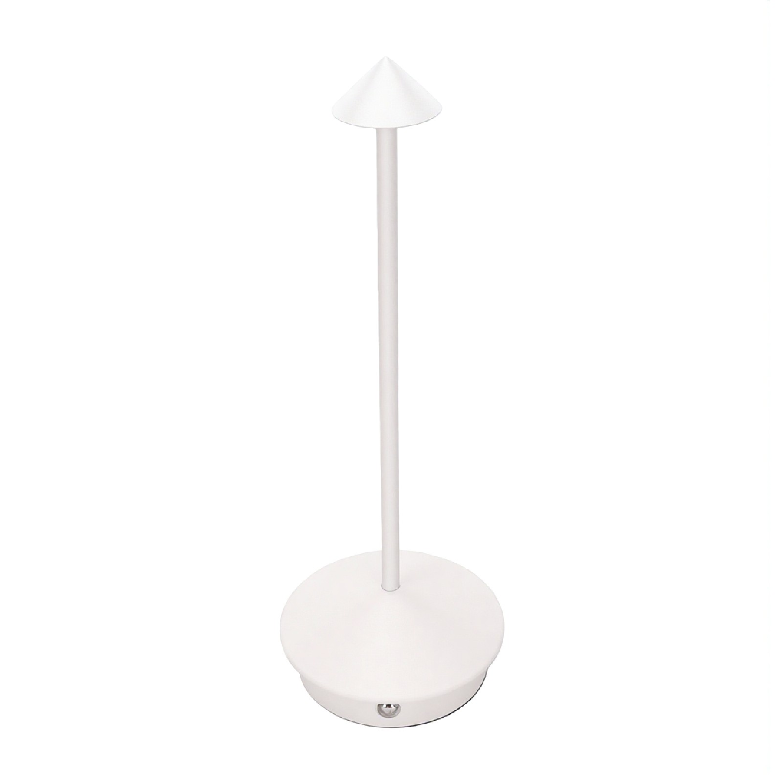 Dekorative Kabellose Tischleuchte, 3 Helligkeitsstufen, Touch-steuerung, Tragbare Und Wiederaufladbare Led, Ideal Für Zuhause, Camping, Bar Oder Café (weiß).