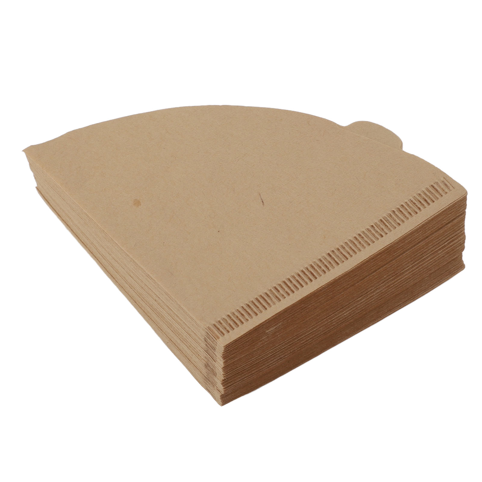 100 Konische Kaffeefilter Aus Weichem, Strukturiertem Filterpapier Aus Zellstoff Für Filterkaffeemaschinen.