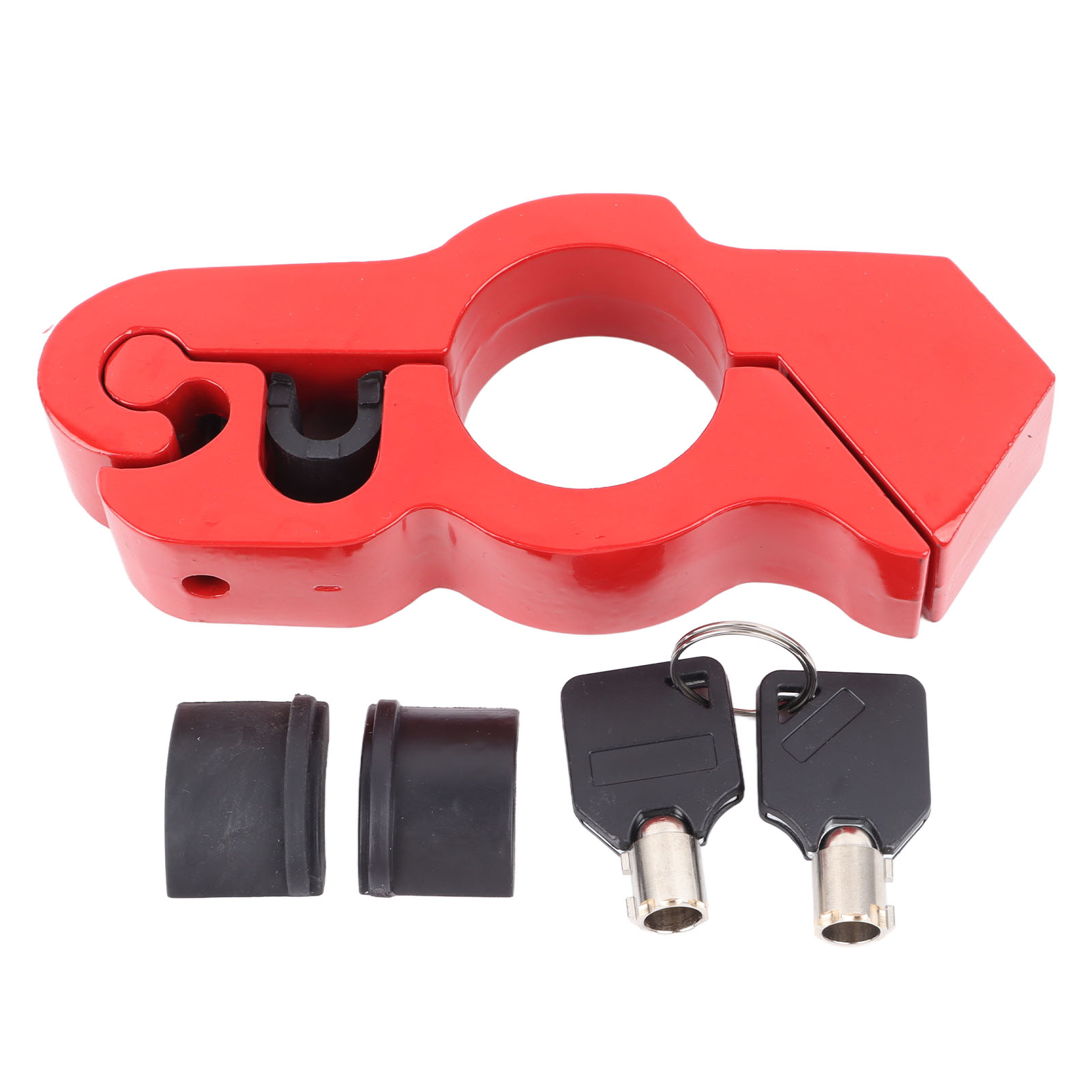 Robustes Lenkerschloss Aus Roter Aluminiumlegierung Für Elektromotorräder