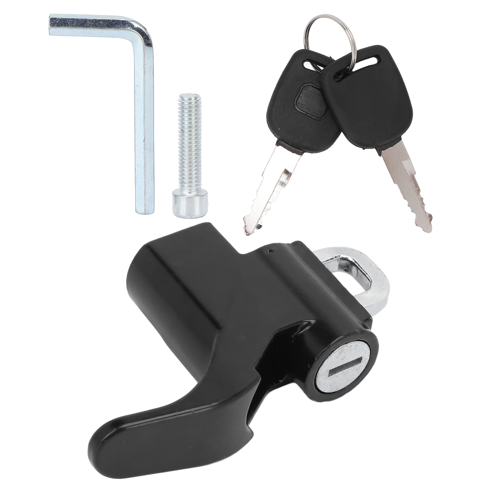 Diebstahlsicherungshaken Für Motorradhelme Mit 2 Schlüsseln, 6-mm-schraublöchern, Aus Aluminiumlegierung, Für Motorräder Und Roller.