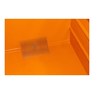 Bauer Späne-Stapelkipper BSS 55, lackiert, Gelborange
