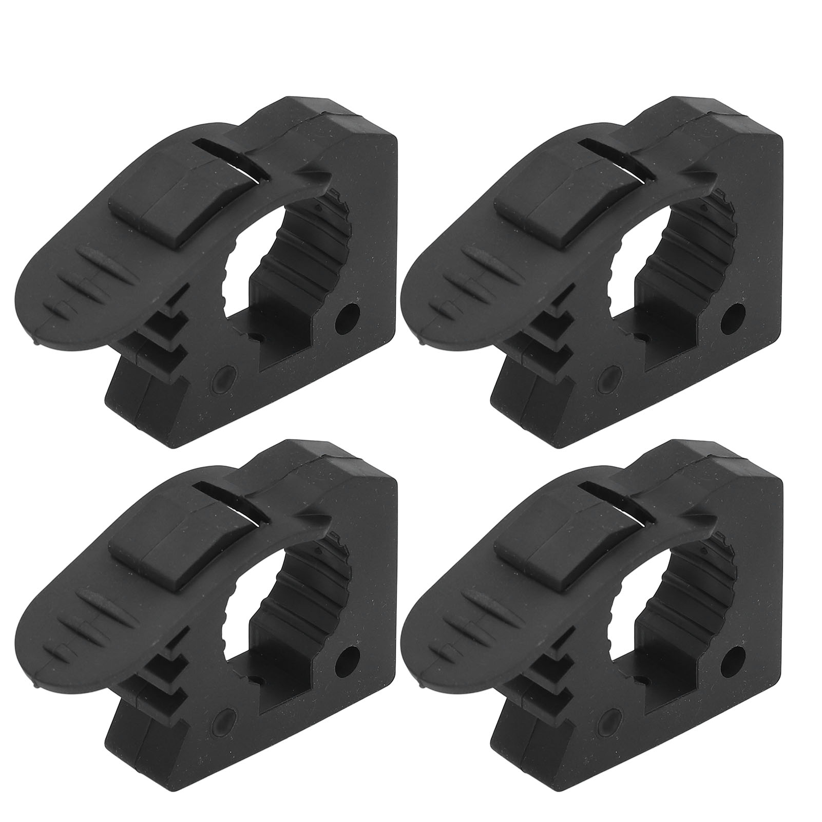 Set Mit 4 Schaufelhalterungen Für Dachgepäckträger, 30-40 Mm Klemmung, 11 Kg Tragfähigkeit, Robuste Gummiklemmen