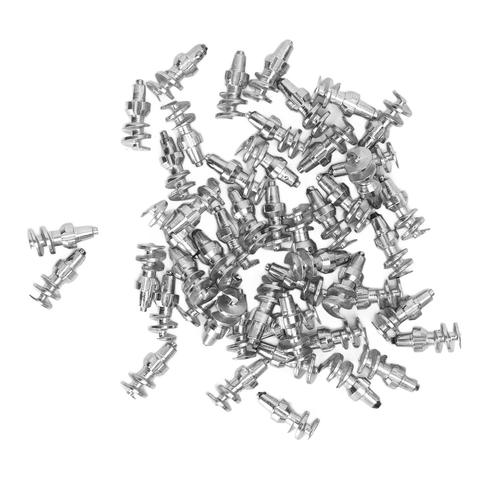 50 Gewindebolzen Mit Antirutschfunktion Aus Wolframstahl Und Aluminium Für Pkw, Lkw Und Gabelstapler