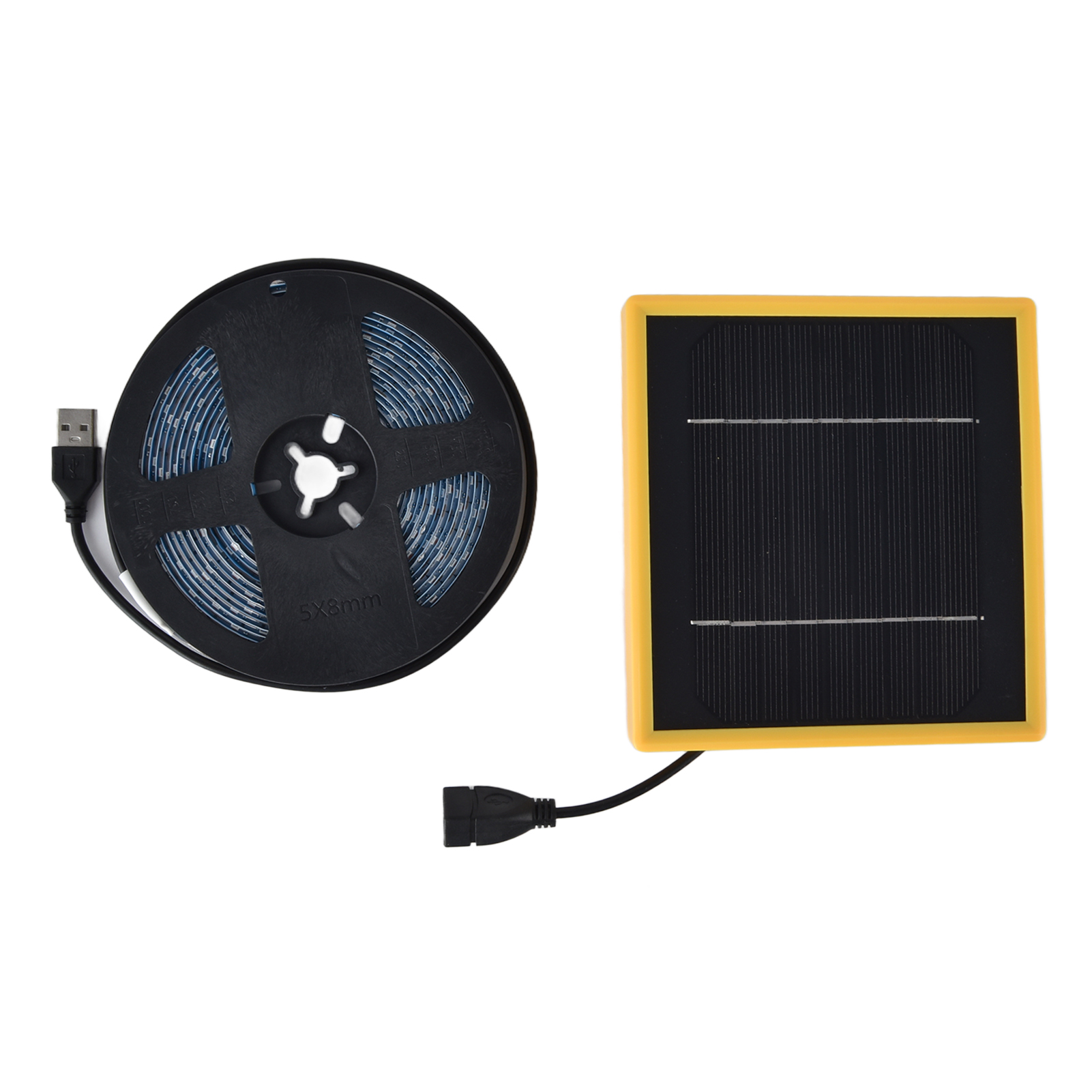 5w Vollspektrum-solar-led-streifen Für Das Pflanzenwachstum Im Gewächshaus, 5v, 5m (16,4ft)