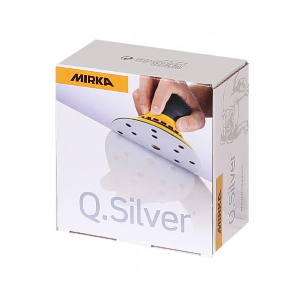 Mirka Discs Q. Silver P80 Pieces 100