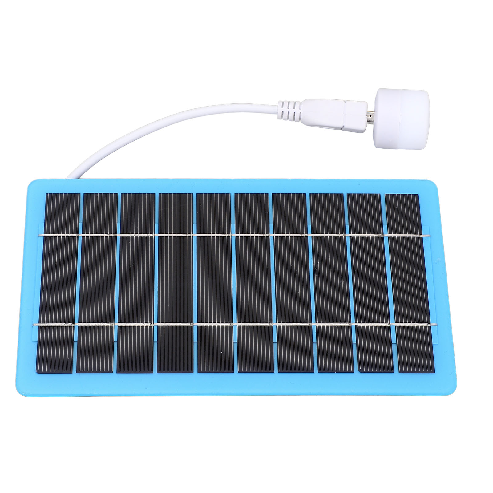 Tragbares 5v 5w Usb-solarladegerät Mit Weißem Licht Für Outdoor-aktivitäten Wie Camping, Wandern Und Angeln.