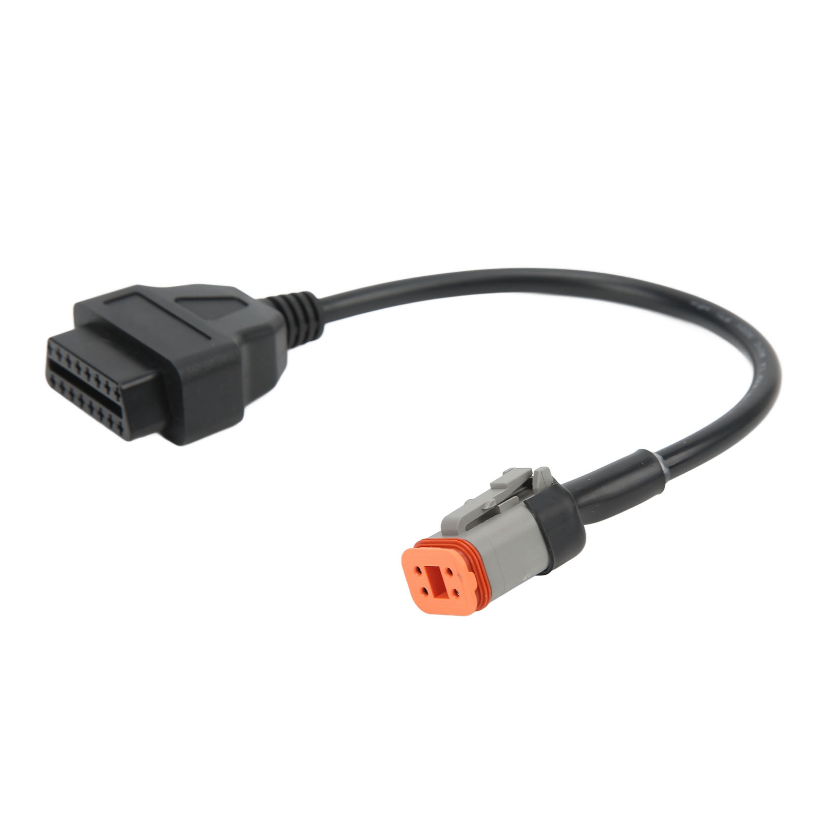 Obd2-diagnosekabel Für Motorräder, Code-konverter/lesegerät, 12-24v-adapter, 4-poliger Auf 16-poliger Stecker