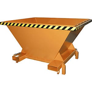 Bauer Befülltrichter SBT, lackiert, Gelborange