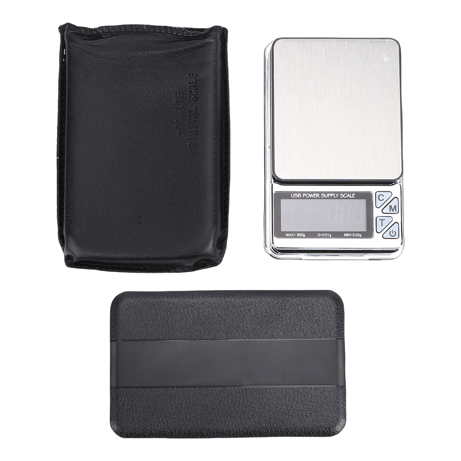 Tragbare Und Präzise Digitale Taschenwaage (7 Einheiten, 600 G/0,01 G) Mit Lcd-bildschirm Und Usb-ladefunktion Zum Kochen Und Zur Schmuckherstellung.