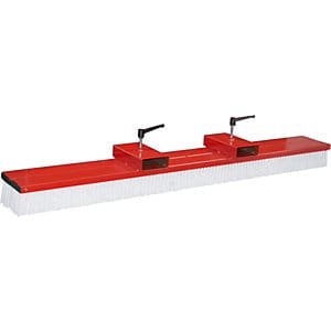 Bauer Gabelstapler-Kehrbesen SKB-O 200, lackiert, Feuerrot