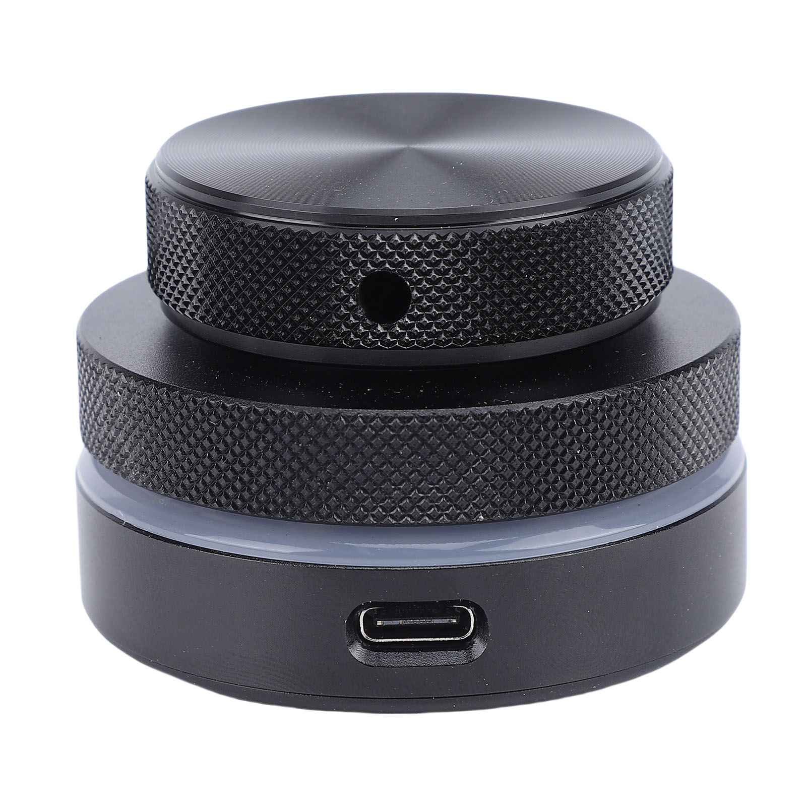 Anpassbarer Drehknopf Mit Rgb-beleuchtung, Lautstärkeregelung Und Seitenwechselfunktion, Kabelgebundene 2,4-ghz-bluetooth-verbindung Und Usb-c, Windows-kompatibel (schwarz).