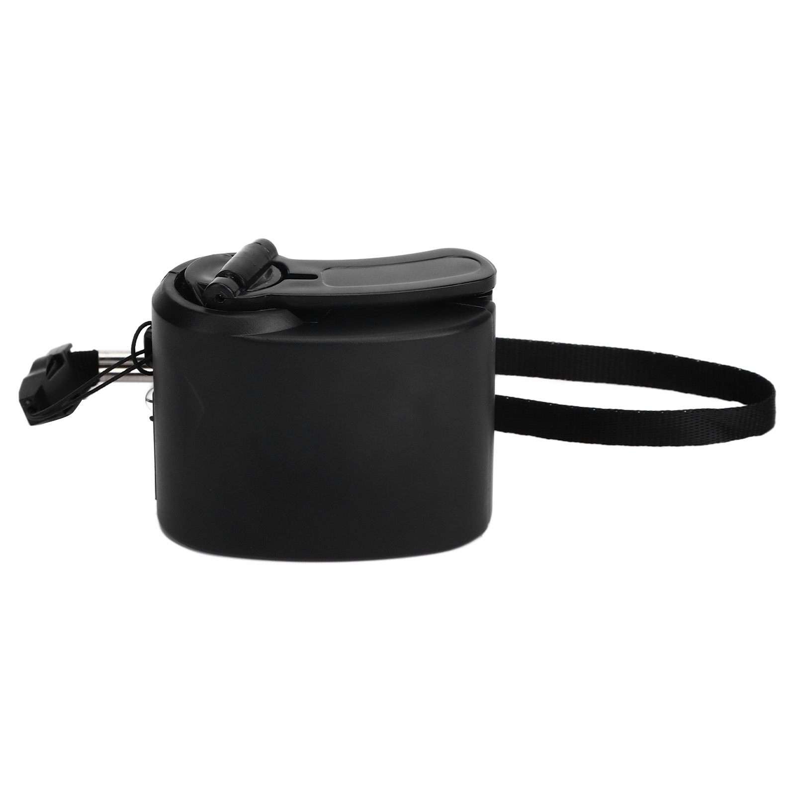 Handkurbel-usb-handyladegerät, Tragbare Stromversorgung Für Wandern Und Camping (schwarz)