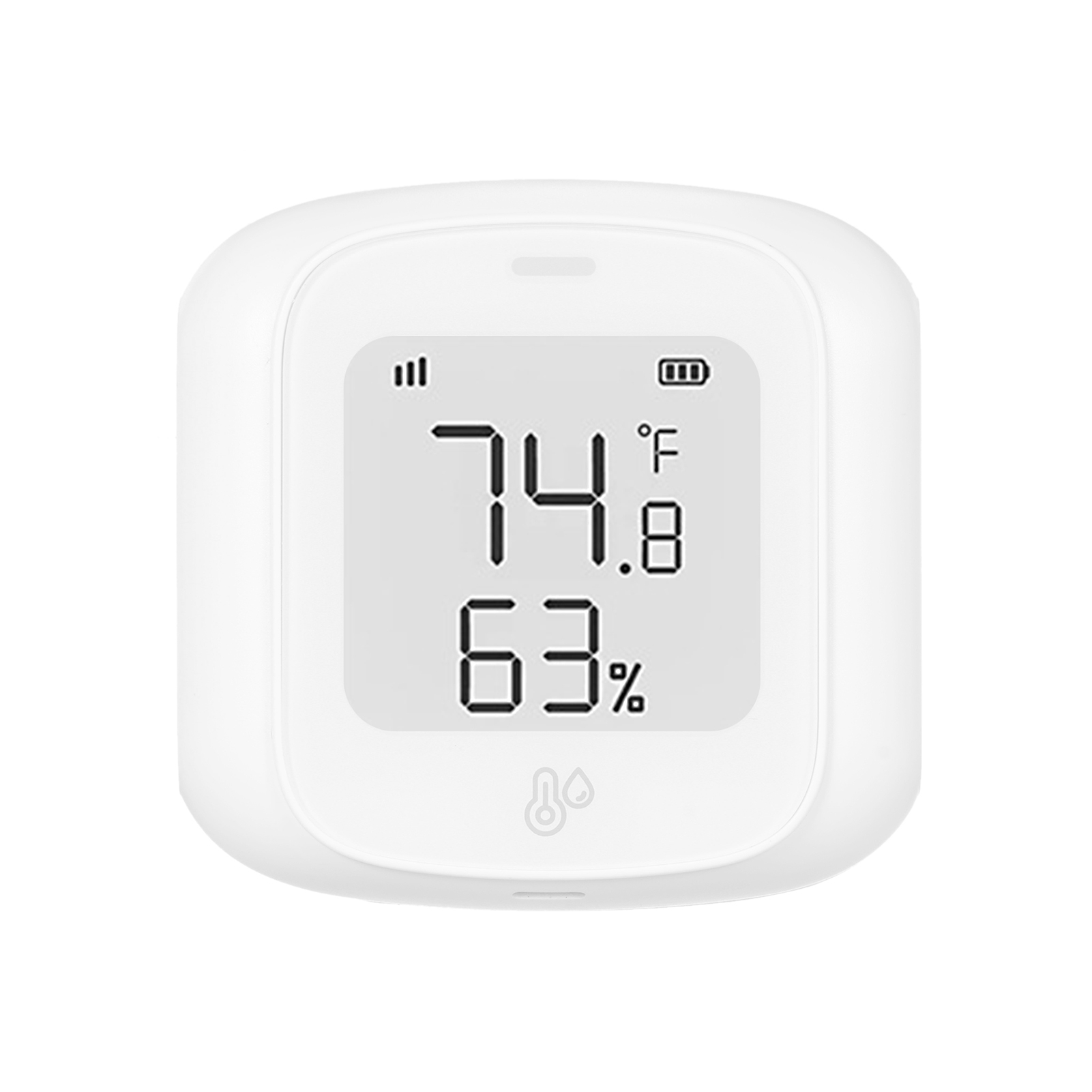 Hochpräzises Thermometer-hygrometer Für Den Innenbereich Mit Intelligentem Temperatur- Und Feuchtigkeitssensor Und Digitalem Lcd-display