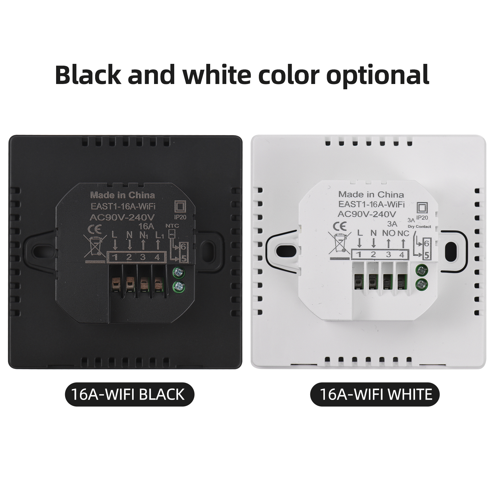Intelligentes Thermostat Für Ihr Zuhause, Wöchentlich Programmierbar Per Wlan, Manueller/automatischer Modus, Steuerung Über Die Tuya-app, Lcd-display, Temperaturregler, Intelligente Elektrische Heizu