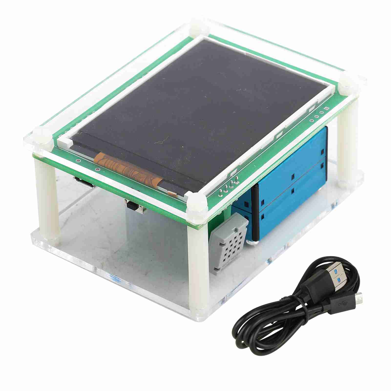 Pm2.5-tester, Hochpräziser, Universeller Digitaler Luftqualitätsdetektor, 5 V Dc, 2,8-zoll-bildschirm, Für Zuhause, Büro, Auto Und Den Außenbereich