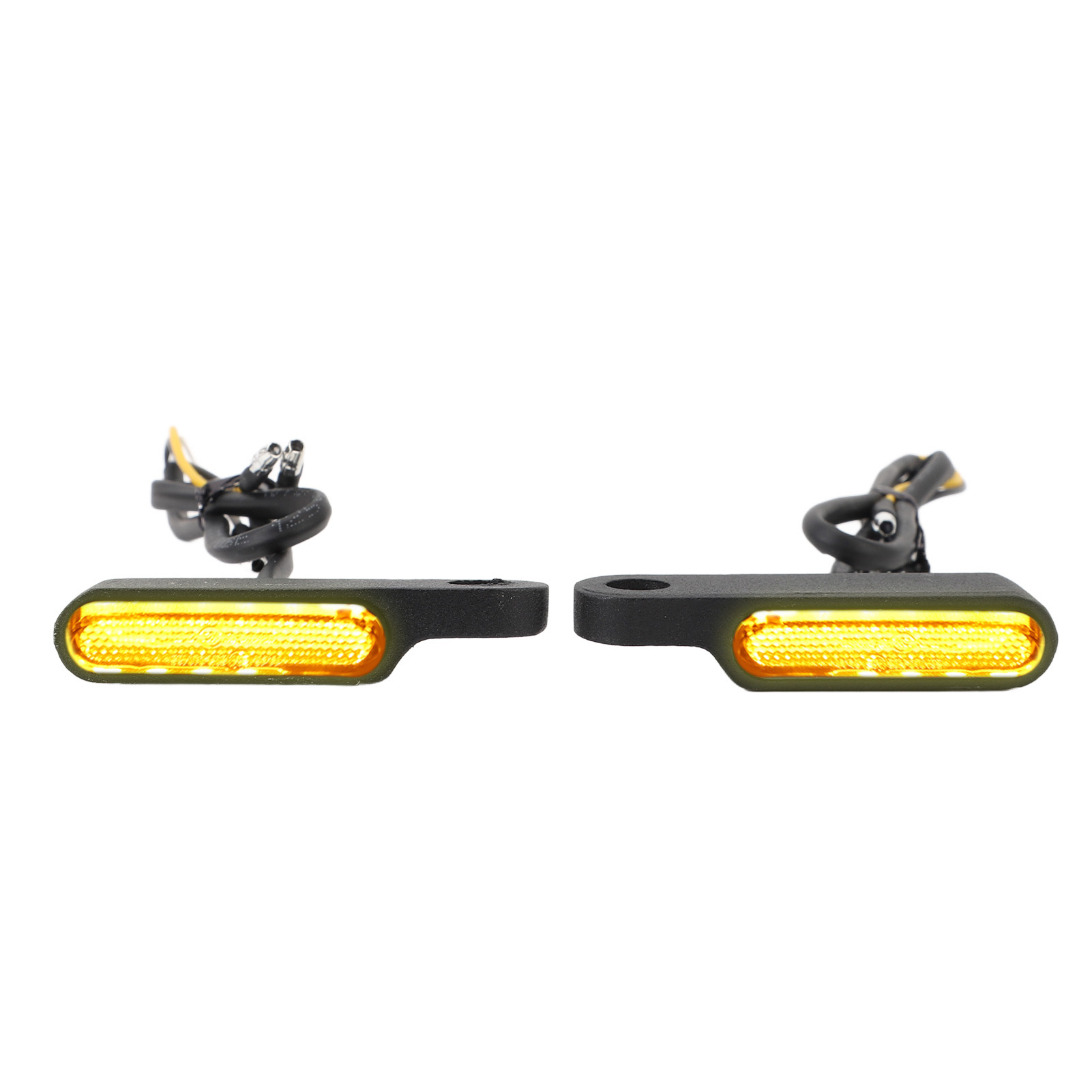Paar Retro-led-blinker Für Cb1000r Shadow Xl700v Silver Wing Dc12v Motorrad, Schwarzes Gehäuse