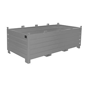 Bauer Sammelbehälter-System SBS 2000, lackiert, Mausgrau
