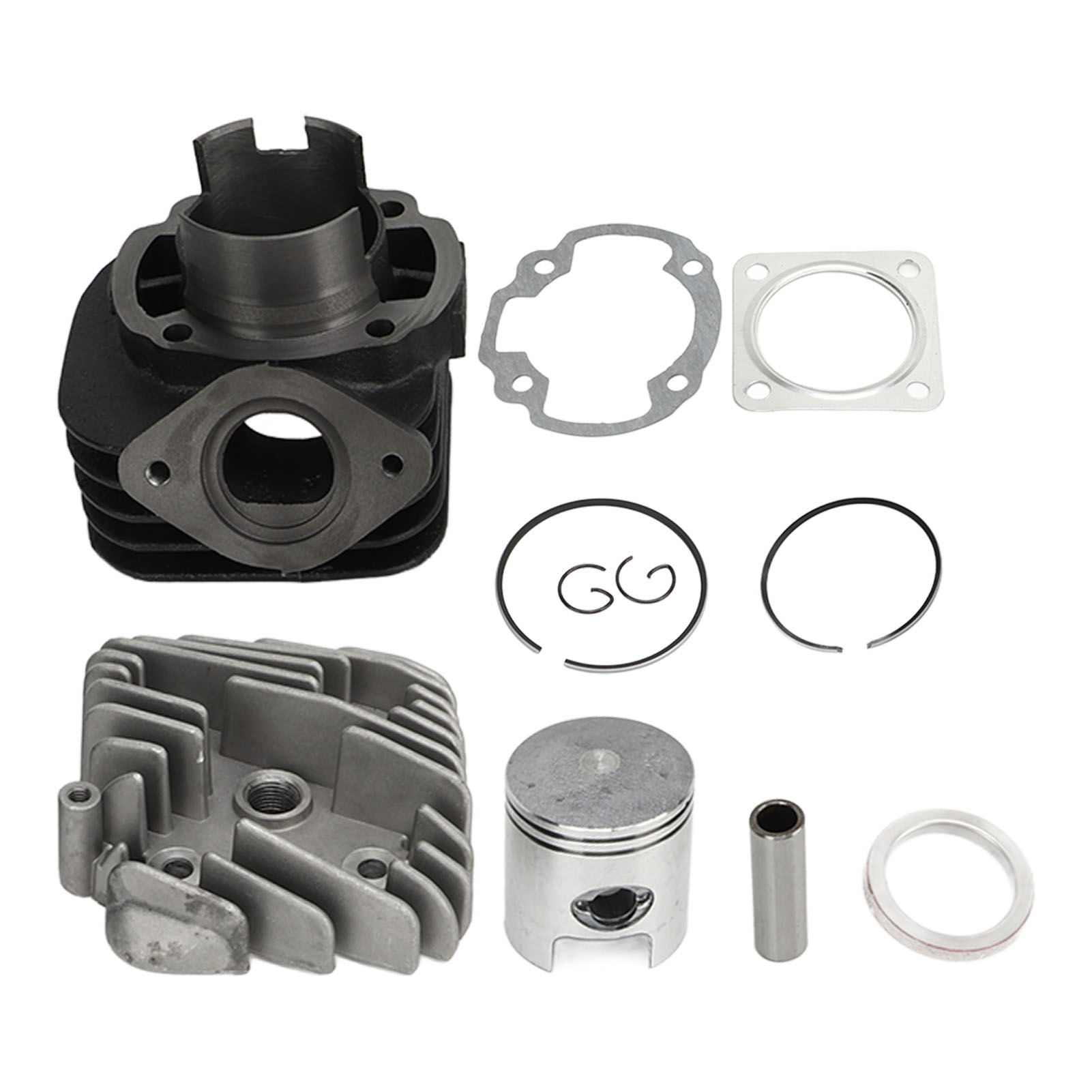 11-teiliger Kolben- Und Zylindersatz Aus Hochfester Aluminiumlegierung, 47 Mm Bohrung, Für Dio50 Zx50 Af34 Af35 70 Cm³