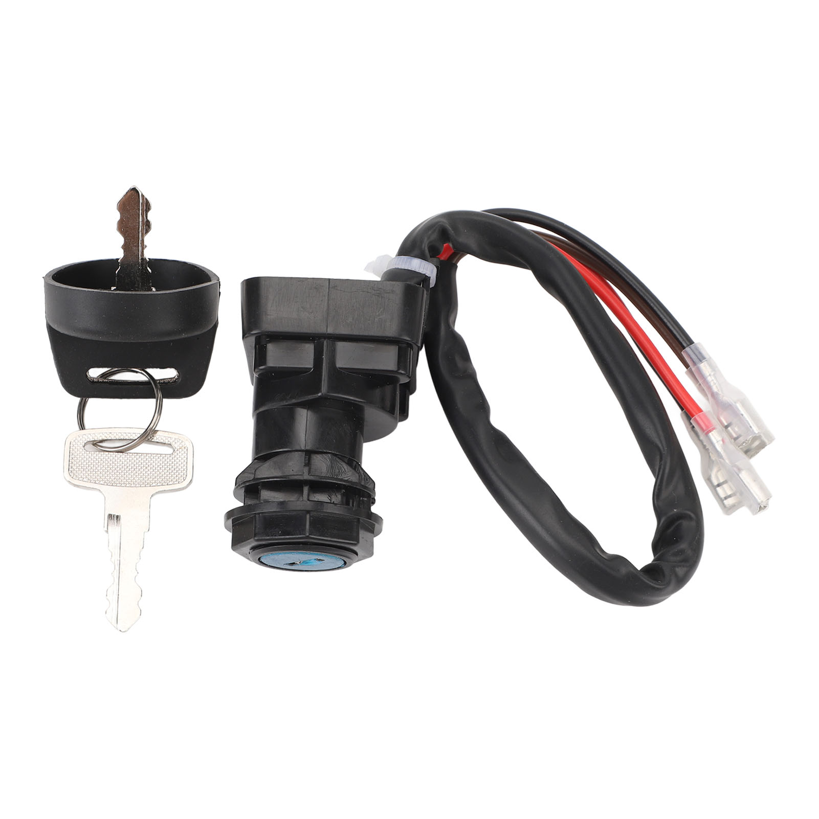 Atv-zündschalter, Hochleistungs-4-pin-anlasser Mit Ersatzschlüsseln Für Polaris Xplorer 300 400l 500