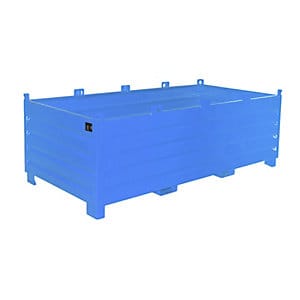 Bauer Sammelbehälter-System SBS 2000, lackiert, Lichtblau