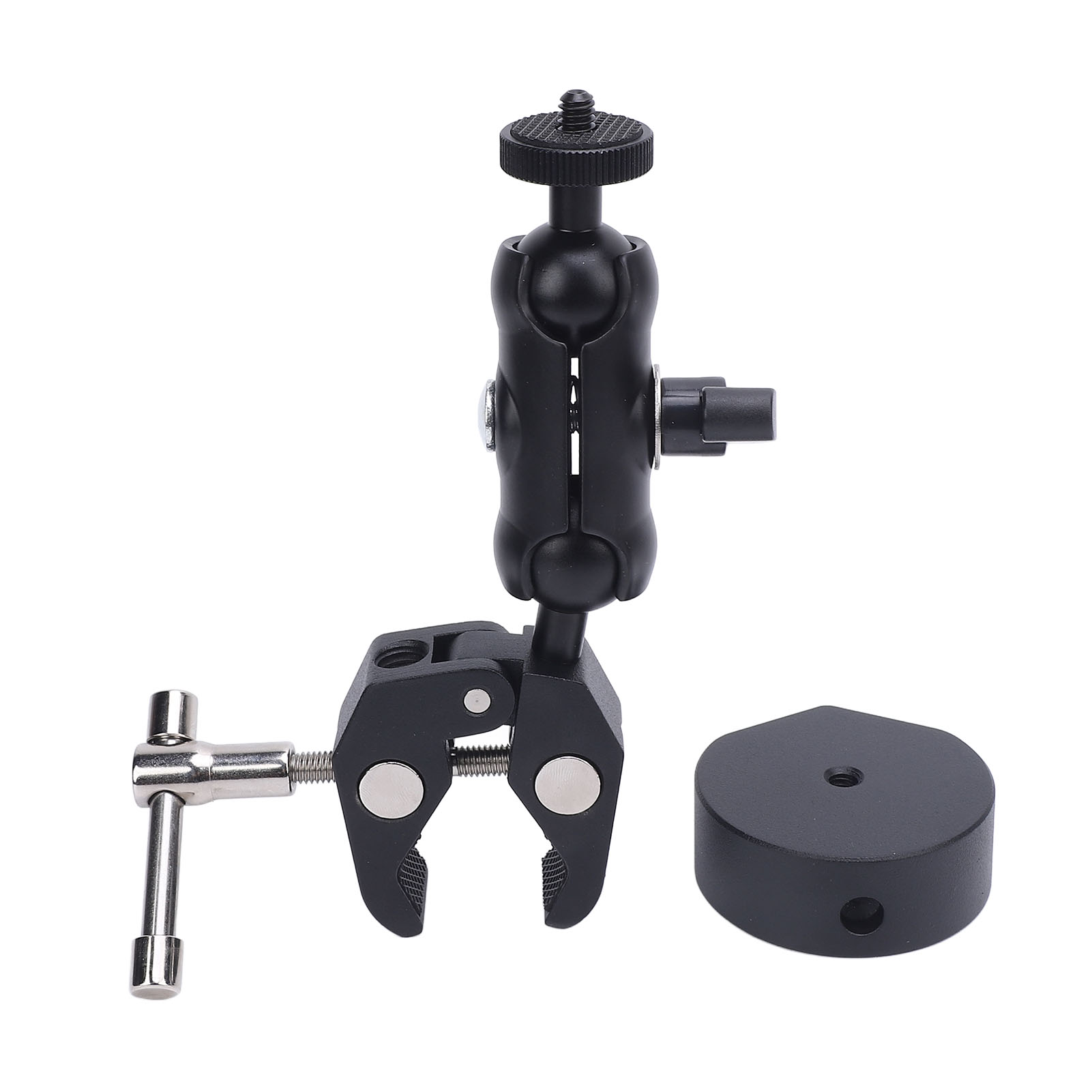 Montageadapter-set Für Satellitenantennen, Aluminiumlegierung, Verstellbar, Für Mini-campingbusse, Yachtmast, Schwarz