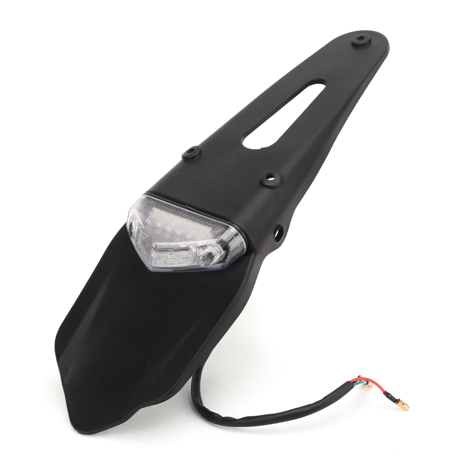 12v Gleichstrom-motorradrücklicht Mit Led-bremslicht, Kennzeichenbeleuchtung Und Hinterem Kotflügellicht Für Offroad-motorräder