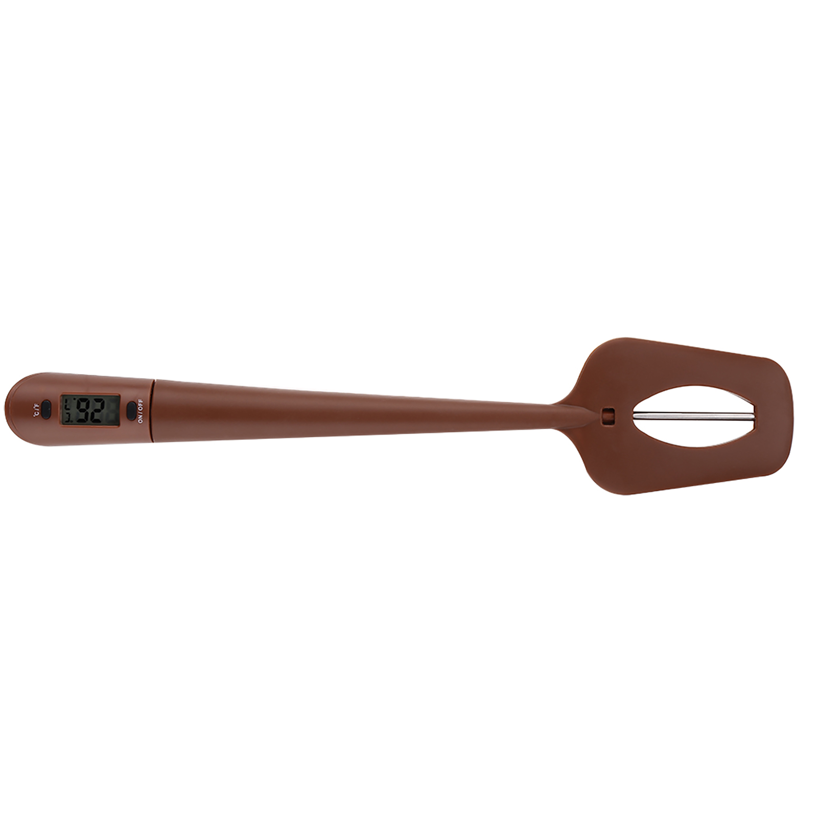 Digitales Lebensmittelthermometer Mit Integriertem Spatel Für Marmeladen, Sirupe Und Schokoladensoßen. Misst Die Temperatur.