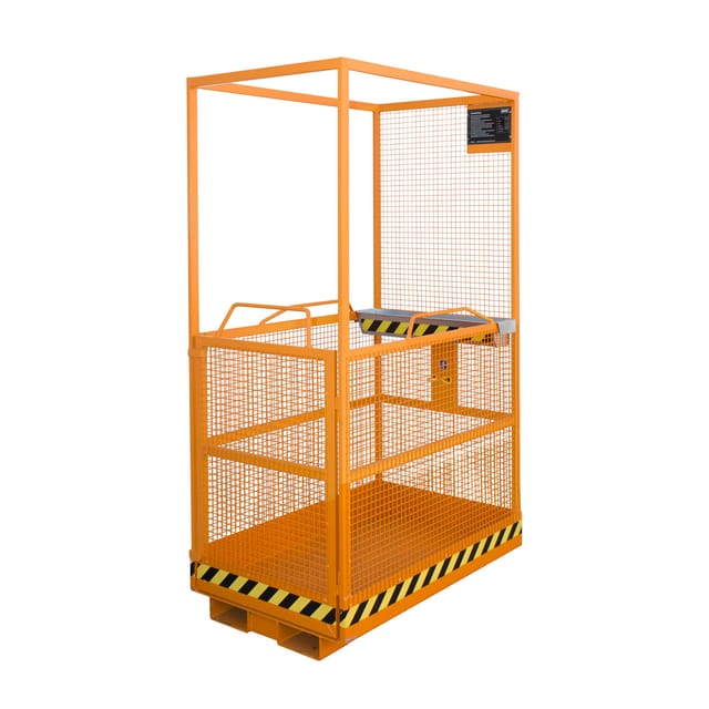 Bauer Arbeitsbühne MB-A/L, lackiert, Gelborange