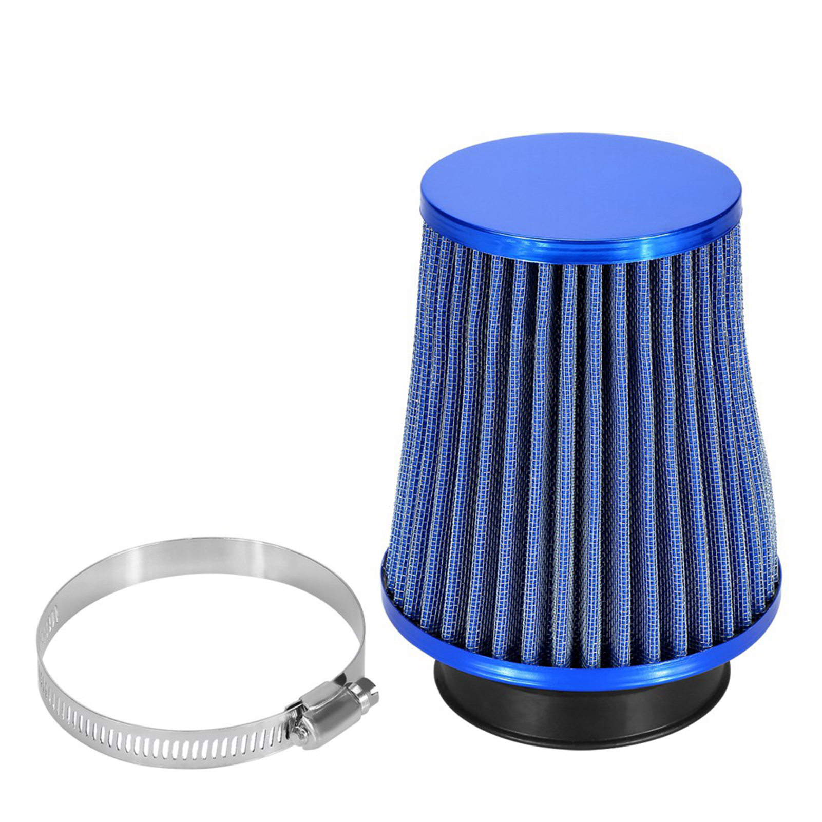Hochleistungs-kaltluftansaugkit Für Autos, Blauer Power Mesh Kegelluftfilter