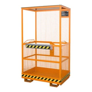 Bauer Arbeitsbühne MB-A/D, lackiert, Gelborange