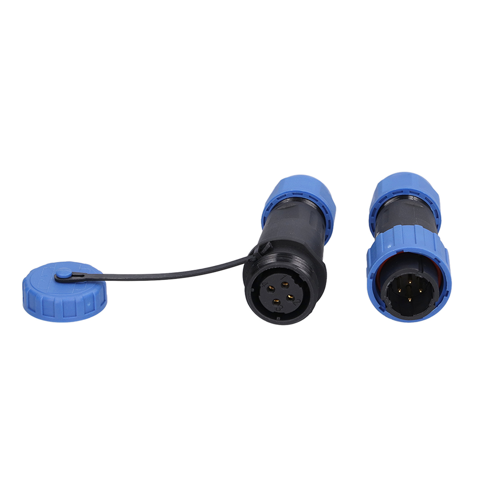 4-poliger, Wasserdichter Ip68-luftfahrtstecker, Stecker Und Buchse, Für Die Automobilindustrie