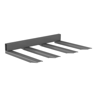 Bauer Langguttraverse LGT 1,5, lackiert, Mausgrau
