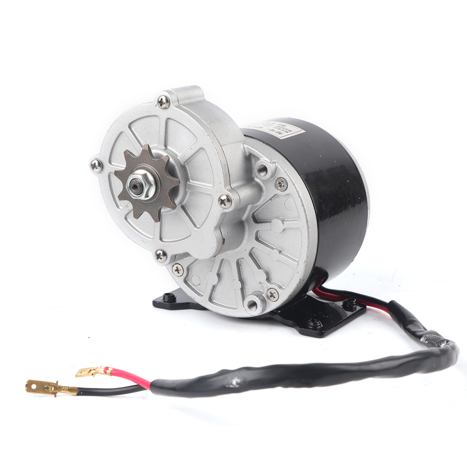 12v 250w Getriebemotor Mit 9-zahn-ritzel, Bürstenbehafteter Gleichstrommotor, Untersetzungsgetriebe Für Elektrofahrräder Und Elektroroller.