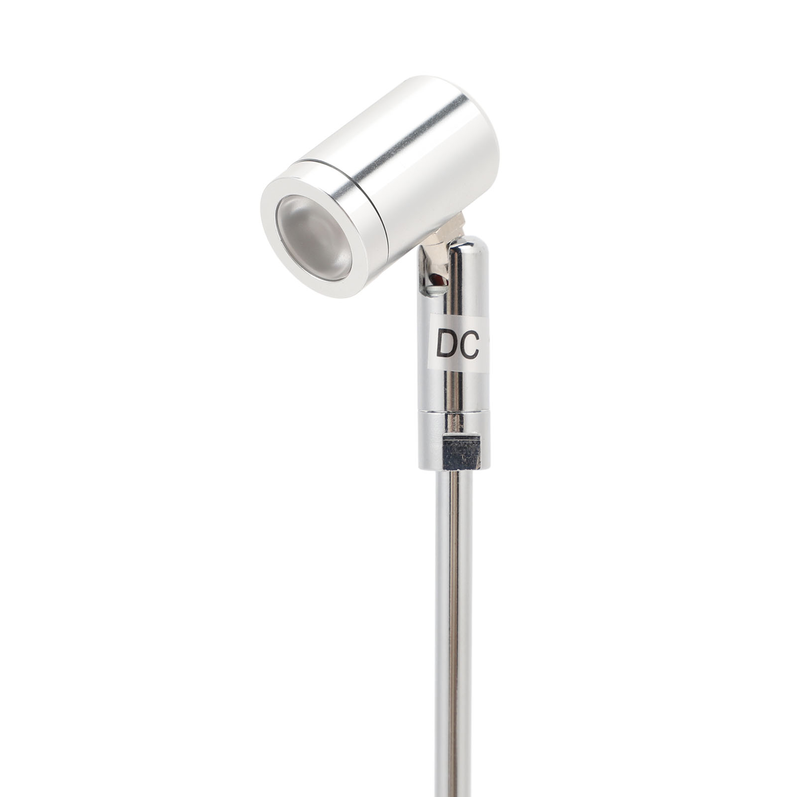 Drehbarer Led-bodenstrahler, 12 V Dc, 1 W, Aus Aluminiumlegierung, Für Schmuckvitrinen, Weiß. Ideal Für Den Innenbereich.