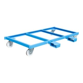 Bauer Langgutseitenwagen LSW 2,5, lackiert, Lichtblau