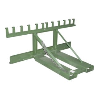Bauer Mülltonnen-Heber MH-III, lackiert, Resedagrün