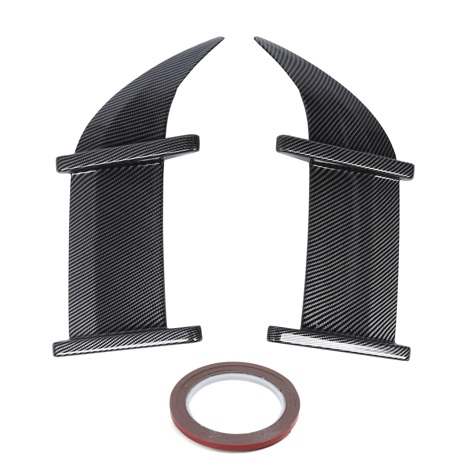 Heckflügel Im Ak-stil (2-teilig): Erhöht Den Aerodynamischen Anpressdruck Und Verbessert Die Fahrstabilität Für Den Mk7 7.5 Gtd R (2013–2019), Gefertigt Aus Kohlefaser.