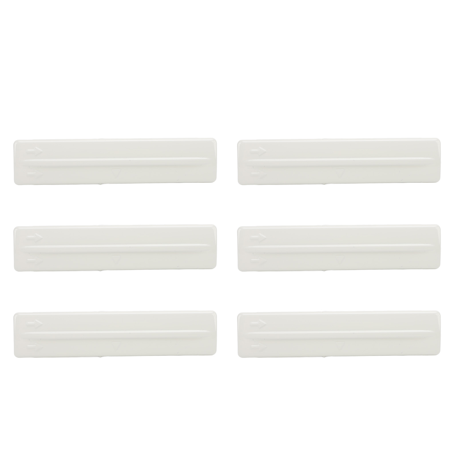 Set Mit 6 Befestigungsclips Für Abnehmbare Dachreling, Aus Hochfestem Abs, Mit Tropfschutzleisten, Für Fj Cruiser 2007-2014, Weiß, Originalteilenummer: 7559635020