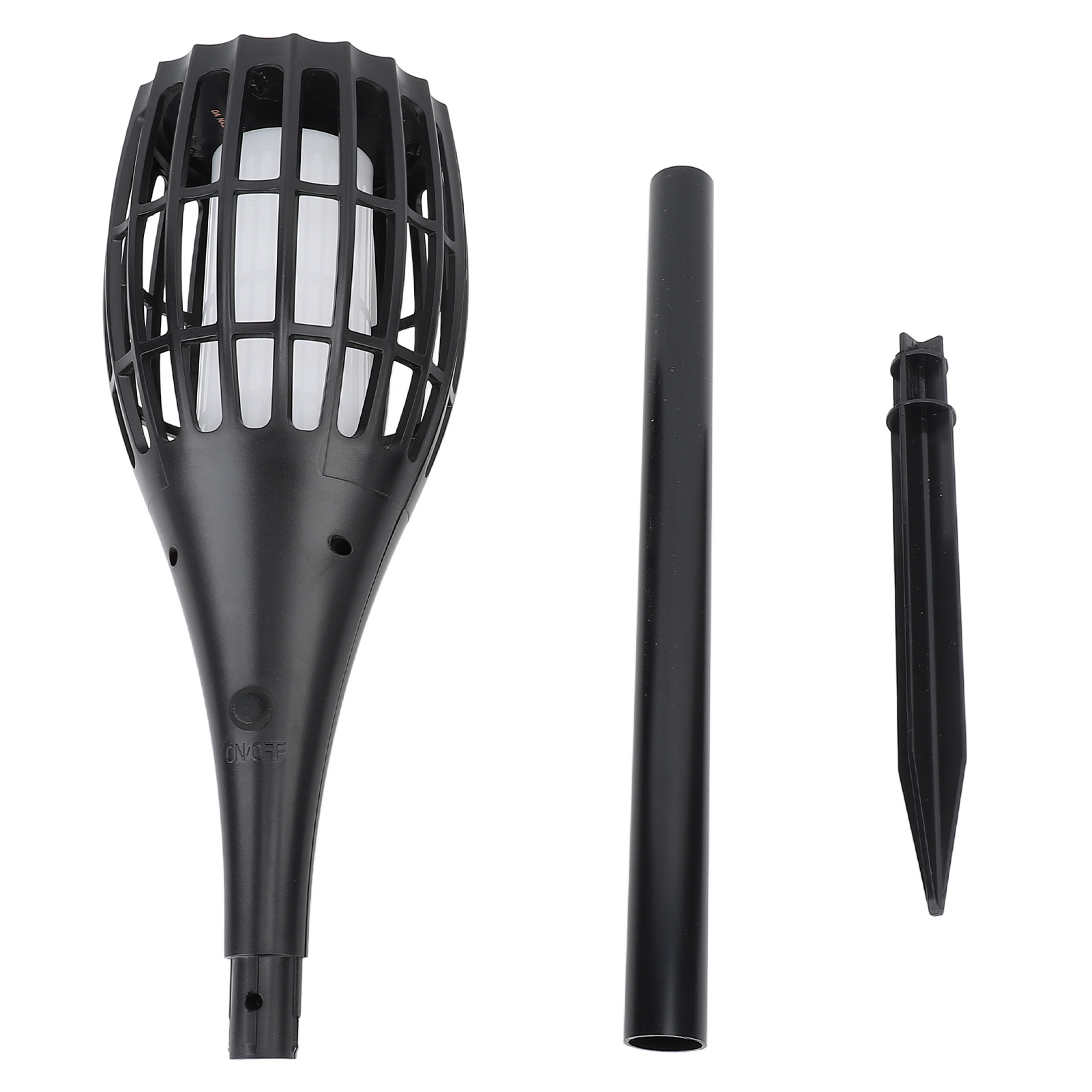 Solarbetriebene Taschenlampen Mit Warmgelber, Flackernder Flamme, Wasserdicht, Für Den Außeneinsatz