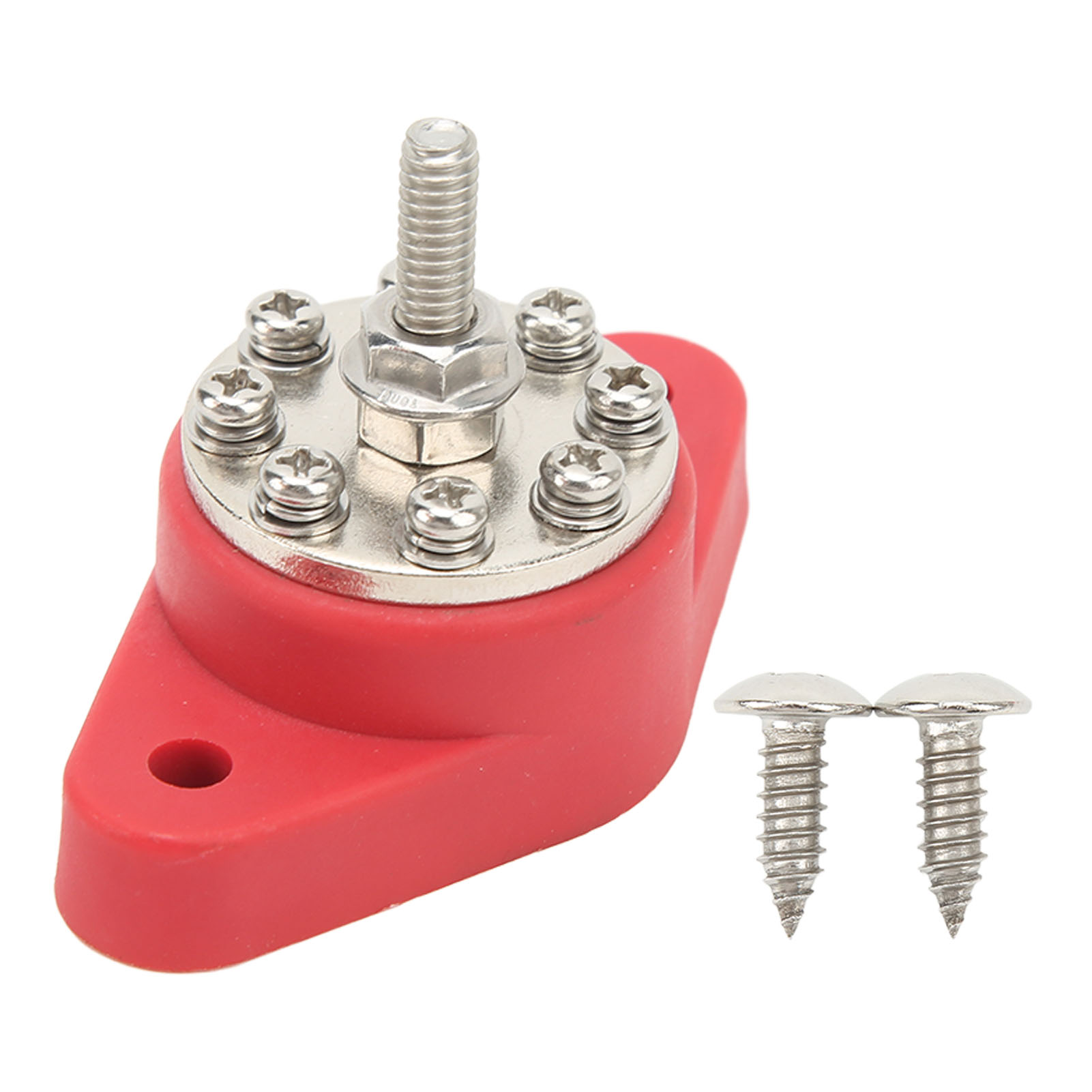 8-poliger 1/4" M6 12v-48v Stromverteilerblock, Universelle Marine-stromschiene Für Auto, Boot, Wohnmobil, Lkw