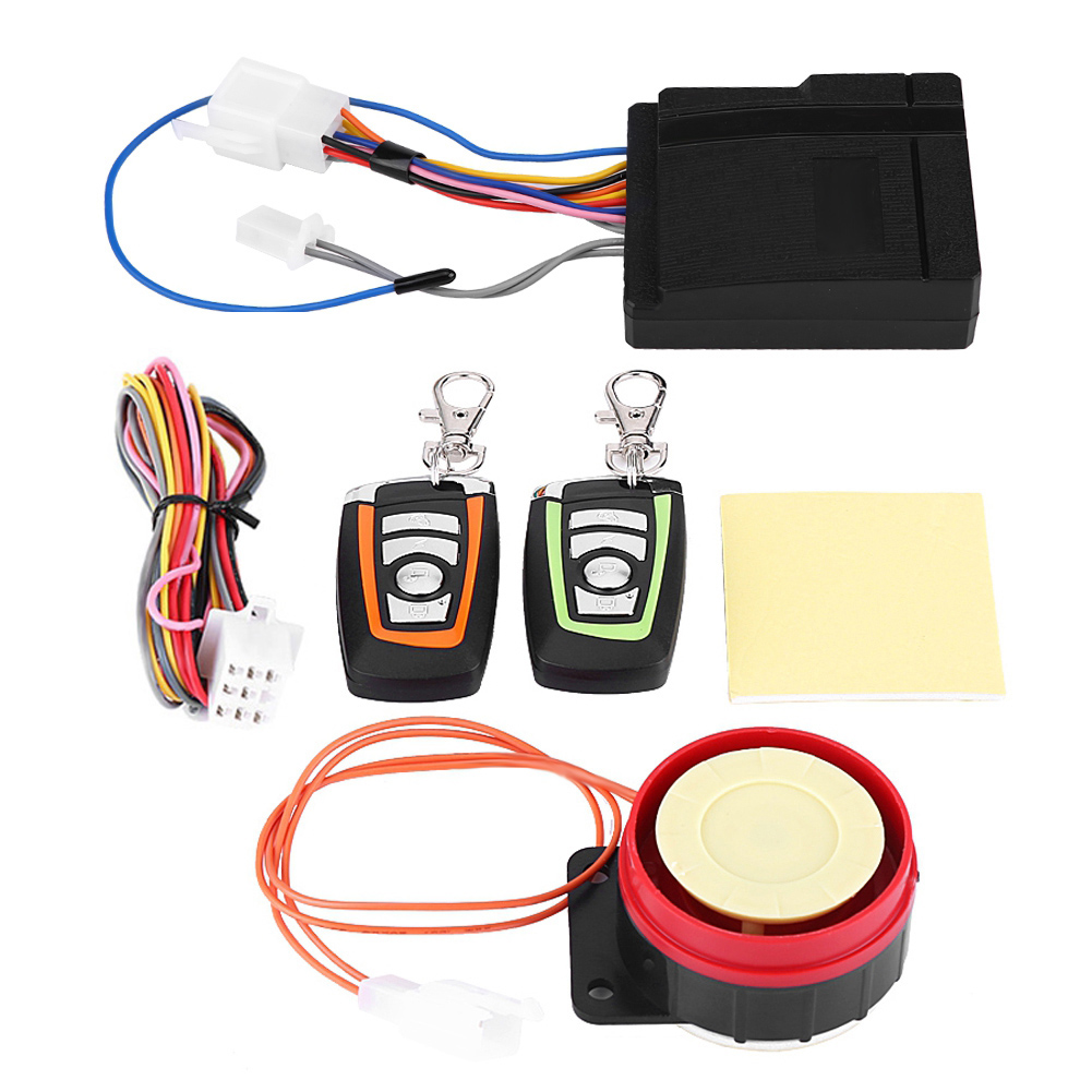 Motorrad-sicherheitsset, Einfach Zu Installierendes Motorstart-alarmsystem, Kompakt, Tragbar Und Universell.
