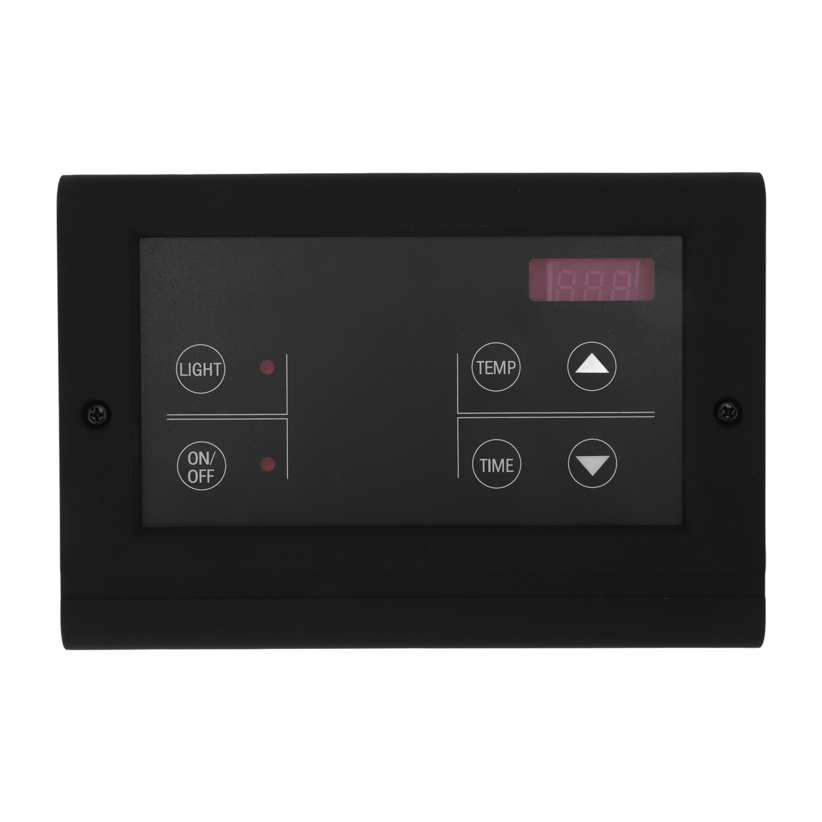 Wandmontierter Sauna-temperaturregler, Dampfgenerator Für Den Heimgebrauch, Schwarz